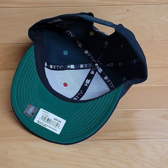Milwaukee Bucks New Era 9FIFTY Snapback Hat Cap Green NWT - Picture 9 of 10